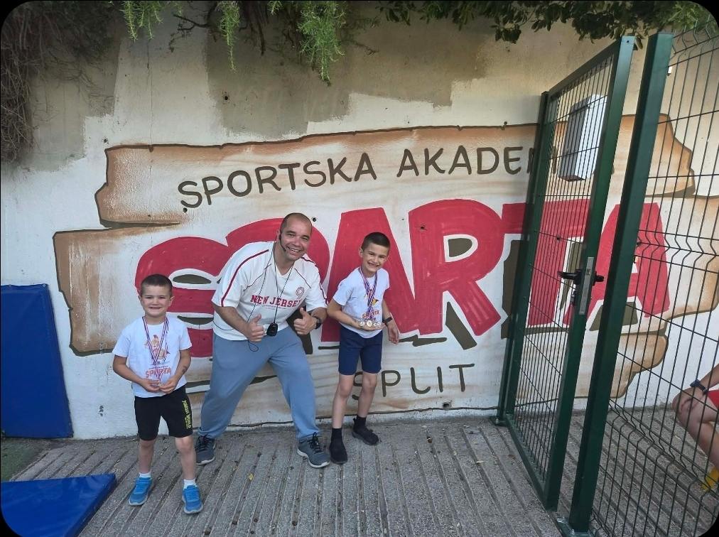 Djeca na treningu Sparta Split